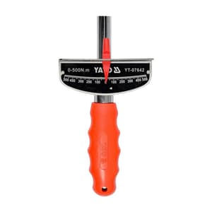 Yato 0- 500 nm Beam Torque Wrench (3/4 Inch Sq. Drive), YT-07642