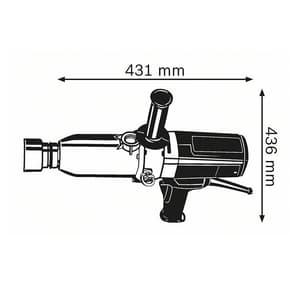 Bosch 920W Professional Impact Wrench, GDS 30