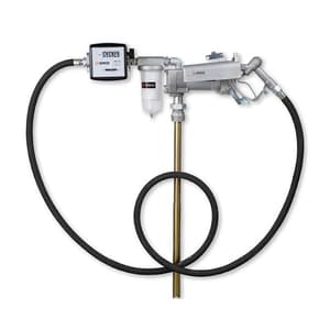 Groz 12V DC Heavy Duty Explosion Proof Electric Fuel Pump With Mechanical Fuel Meter & Fuel Filter, FPM/12/FMT/D