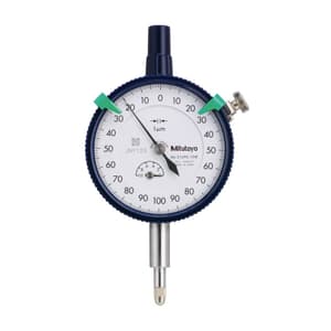 Mitutoyo Dial Indicator, Lug Back 1mm, 0,001mm, Jeweled Bearing, Shockpr, 2109A-10