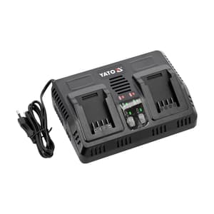 Yato 18V / 2.2A Double Battery Charger, YT-828499