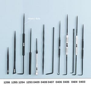 Ozar 190 mm Double End Machinist's Scriber With Knurled Body, AMS-0403