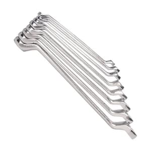 Ozar 8 Pcs (6 x 7 mm - 20 x 22 mm) Ring Spanner Set, ASR-8889
