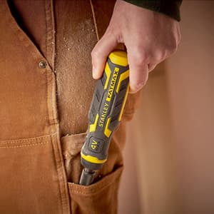 Stanley 4V Power Assist Cordless Screwdriver Kit (Brushed Motor), FMHT66719-0