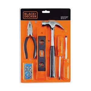 Black+Decker 6 Pcs Tool Kit , BD75913