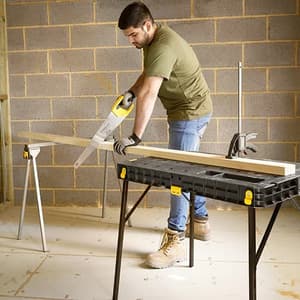 Stanley Essential Fold-Up Workbench With 320 Kg Load Capacity, STST83492-1