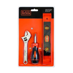 Black+Decker 3 Pcs Tool Kit , BD75919