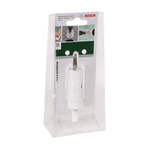 Bosch 25 mm HSS Bi-Metal Holesaw with Adaptor, 2 609 255 603