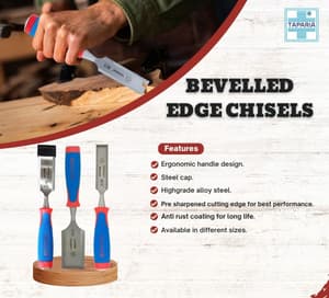 Taparia 19 mm Bevelled Edge Chisels, WCB 19