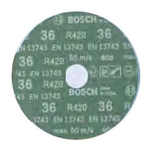Bosch 125 mm / 80 Grit Eco Fibre Sanding Disc For Wood - R420 (Pack of 30 Pcs), 2 608 623 152