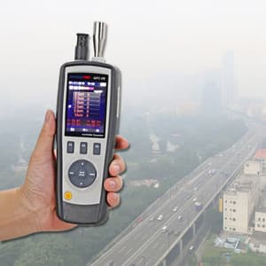 Metravi Pro Air Particle Counter (Measure Up To 6 Channels of Particle Sizes), APC-80