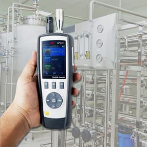 Metravi Pro Air Particle Counter (Measure Up To 6 Channels of Particle Sizes), APC-81