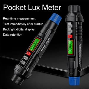 Metravi 0 - 10000 FC Digital Pocket Lux Meter, PLX-1400