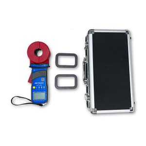 Metravi 4 Digits / 0.01 Ohm - 1500 Ohm Resistance Range Clamp-On Ground Resistance Tester with Bluetooth, CET-01B