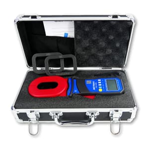 Metravi 4 Digits / 0.01 Ohm - 200 Ohm Resistance Range Clamp-On Earth & Ground Resistance Tester with Bluetooth, CET-05B