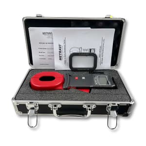 Metravi 4 Digits / 0.01 Ohm - 500 Ohm Resistance Range Clamp-On Earth & Ground Resistance Tester, CET-05S