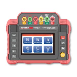 Metravi 0.9 - 10000 Transformer Turns Ratio Tester, PRO TTRS-1