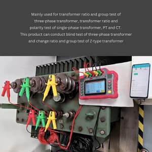 Metravi 0.9 - 10000 Transformer Turns Ratio Tester, PRO TTRS-1