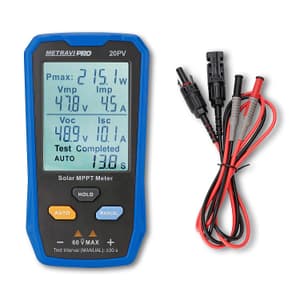 Metravi 5 - 800W Solar MPPT Meter, PRO 20PV