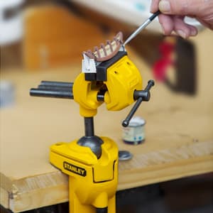 Stanley 77 mm / 3 Inch Maxsteel Multi Angle Hobby / Base Vice, 1-83-069