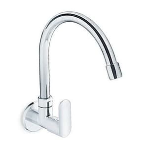 Kohler Kumin Wall Mount Cold Only Kitchen Faucet In Polished Chrome Finish, K-99482IN-4-CP