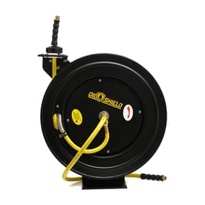 OilShield 30 Mtr / 6 mm Heavy Duty Auto-Retractable Air Hose Reel, ZAR0630HD-OS