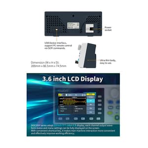 Owon 35MHz / 125MS/s Arbitrary Waveform Function Generator, DGE 2035