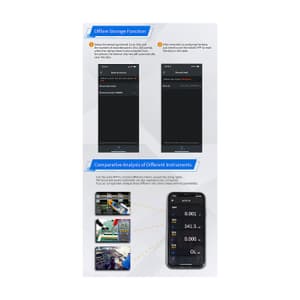 Owon 20000 Counts Smart AC/DC Clamp Meter, CM 2100B
