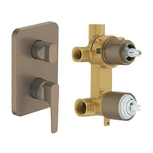 Kohler Aleo+ Aqua Turbo 360 Trim + AT360 Valve In Brushed Bronze Finish, K-22786IN-4-BV