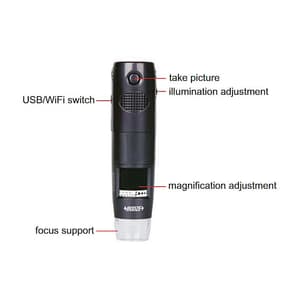 Insize 10 - 200X Wifi Digital Measuring Microscope, ISM-WF200