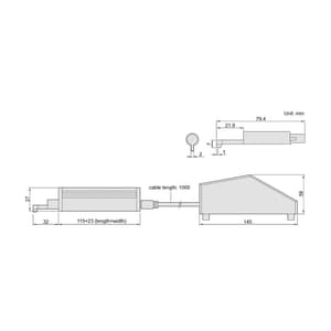 Insize 640µm Range Roughness Tester, ISR-T120