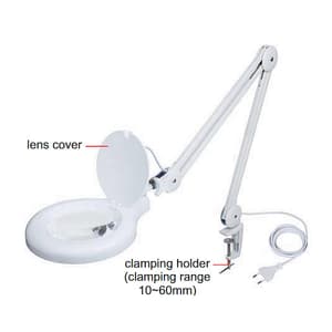 Insize Table Magnifier with Illumination, 7516-5D