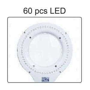 Insize Table Magnifier with Illumination, 7516-5D