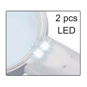 Insize Magnifier With Illumination, 7513-4