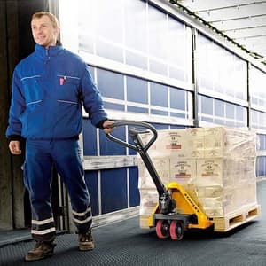 Stanley 2500 Kg Commercial Pallet Hand Truck with Wide Forks, SXWT-CPT-25W