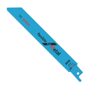 Bosch 150 mm Reciprocating Saw Blades Flexible For Metal (S 922 BF), 2 608 656 037