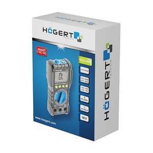 Hogert 600V AC/DC Digital Universal MultiMeter Gauge, HT1E601