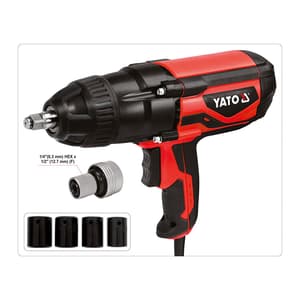 Yato 1/2 Inch 1020W / 600 N.m Electric Impact Wrench, YT-82021