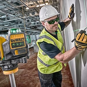 Dewalt Self Levelling x3 360° 1080° Cross Line Laser 12V (Green), DCLE34031D1-QW