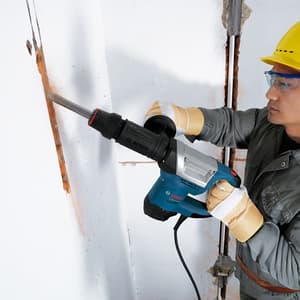 Bosch 1100 W Professional Demolition Hammer Breaker With Hex, GSH 500 HEX