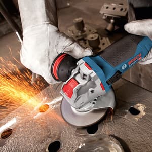Bosch 125mm / 5 inch Heavy Duty Professional Angle Grinder with X-LOCK, GWX 17-125 S