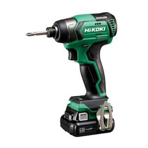 HiKoki 10.8 - 12V Peak  / 4.0 Ah Li-ion Cordless Impact Driver (Brushless), WH12DDSCZ