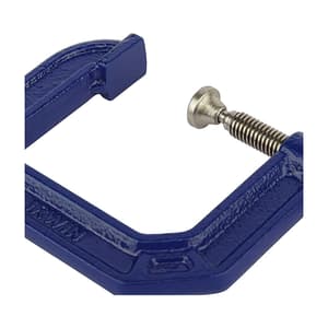 Irwin 2-1/2" x 2-1/2" General Purpose Steel C-Clamp (Blue & Silver), 2025103