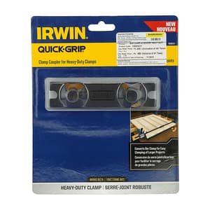 Irwin Quick Grip Heavy Duty Clamp Coupler, 1988931