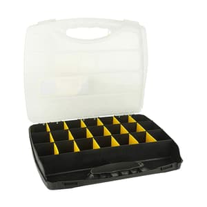Stanley Polycarbonate Medium Organizer With 21 Separator Slots & Transparent Lid, STST73823-8