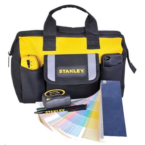 Stanley 12 inch Multipurpose Tools Storage Water Proof Open Mouth Bag, STST512114