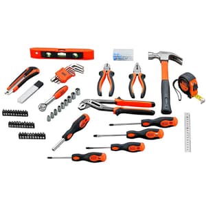Black+Decker 154 Pcs Hand Tool Kit For Home DIY & Professional Use, BMT154C