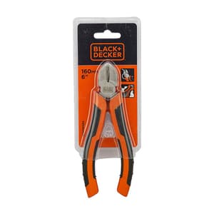 Black+Decker 6 inch / 160 mm Diagonal Cutting Pliers, BDHT81584