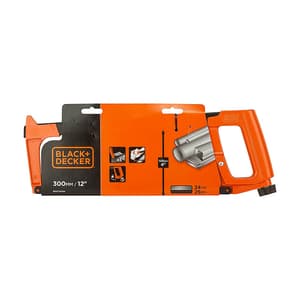 Black+Decker 300 mm / 12 inch Metal Hacksaw Frame, BDHT20344