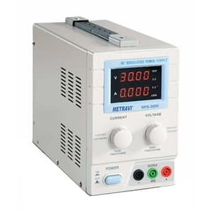 Metravi 0 - 30V / 0 - 5A DC Regulated Power Supply (Single Output), RPS-3005